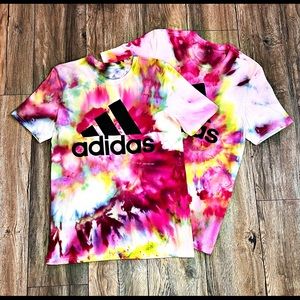 Adidas Tie Dye T-Shirt New